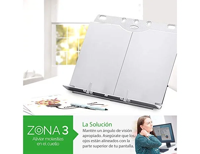 Fellowes Atril para Libros Plata