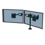Fellowes Soporte para Monitor de Doble Brazo Vista 8041701 Negro