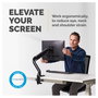 Fellowes Platinum Series Brazo para Monitor Individual Negro
