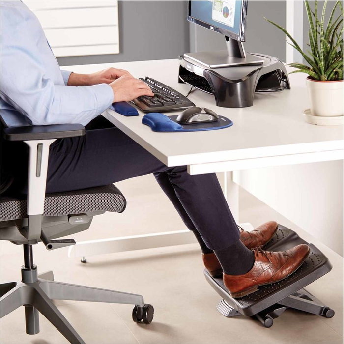 Fellowes Reposapiés Ultimate Professional Series Ajustable Negro Fellowes Reposapiés Ultimate Professional Series Ajustable Negro