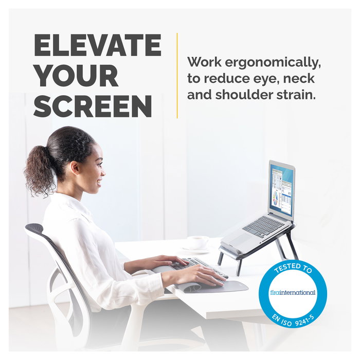 Fellowes I-Spire Series Soporte para Portátil Negro