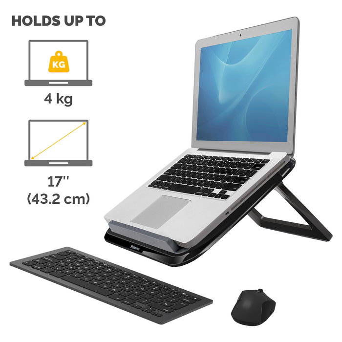 Fellowes I-Spire Series Soporte para Portátil Negro