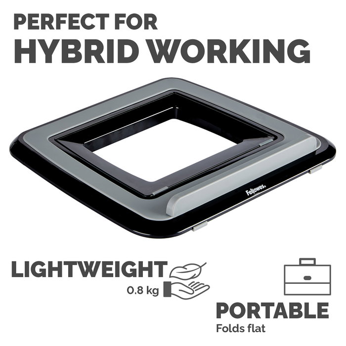 Fellowes I-Spire Series Soporte para Portátil Negro