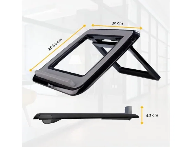 Fellowes I-Spire Series Laptop soporte Quick Lift negro Fellowes I-Spire Series Laptop soporte Quick Lift negro