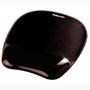 Fellowes Alfombrilla Ergonómica con Reposamuñecas Gel Crystal Negro