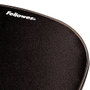 Fellowes Alfombrilla con Reposamuñecas Gel Crystal Negro