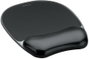 Fellowes Alfombrilla Ergonómica con Reposamuñecas Gel Crystal Negro