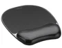 Fellowes Alfombrilla Ergonómica con Reposamuñecas Gel Crystal Negro