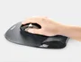 Fellowes Alfombrilla Ergonómica con Reposamuñecas Gel Crystal Negro