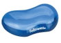 Fellowes Reposamuñecas de Gel Flexible Crystal Azul