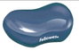 Fellowes Reposamuñecas de Gel Flexible Crystal Azul