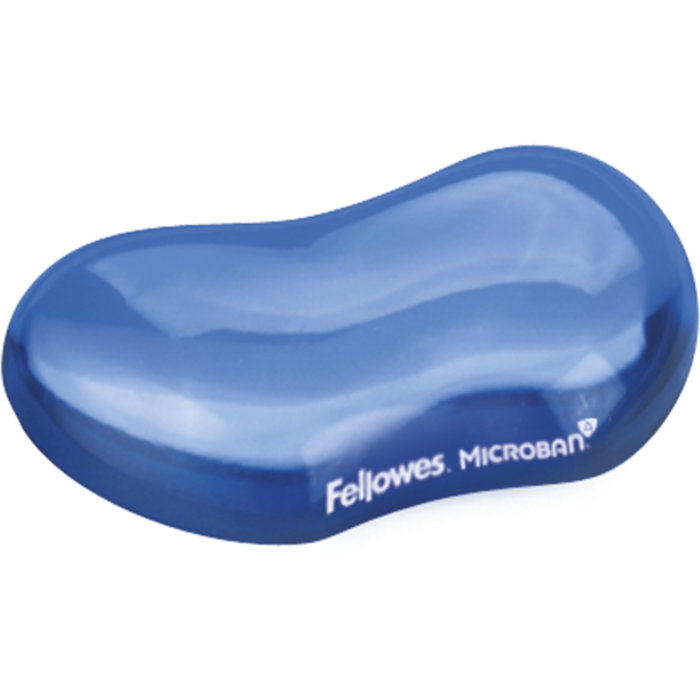 Fellowes Reposamuñecas de Gel Flexible Crystal Azul Fellowes Reposamuñecas de Gel Flexible Crystal Azul