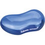 Fellowes Reposamuñecas de Gel Flexible Crystal Azul
