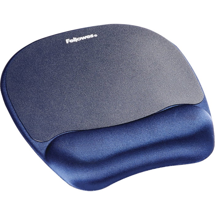 Fellowes Alfombrilla con Reposamuñecas Memory Foam Azul