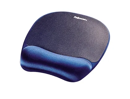 Fellowes Alfombrilla con Reposamuñecas Memory Foam Azul