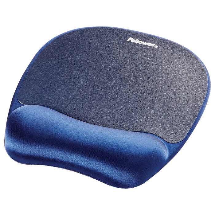 Fellowes Alfombrilla con Reposamuñecas Memory Foam Azul