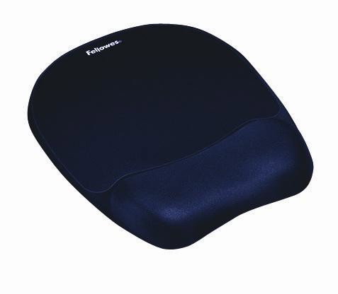 Fellowes Alfombrilla con Reposamuñecas Memory Foam Azul