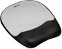 Fellowes Alfombrilla con Reposamuñecas Memory Foam Plateado