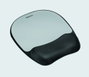 Fellowes Alfombrilla para Ratón con Reposamuñecas Memory Foam Plateado
