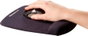 Fellowes Plushtouch Alfombrilla con Reposamuñecas Negro