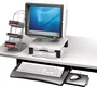 Fellowes Bandeja Teclado Manager con Reposamuñecas Grafito