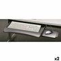 Fellowes Bandeja Teclado Manager con Reposamuñecas Grafito