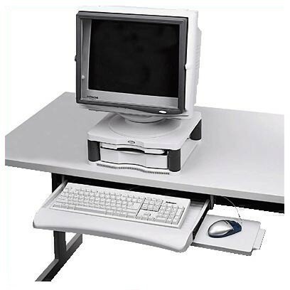 Fellowes Bandeja Teclado Manager con Reposamuñecas Grafito