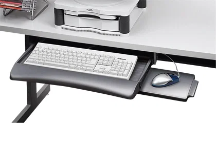 Fellowes Bandeja Teclado Manager con Reposamuñecas Grafito