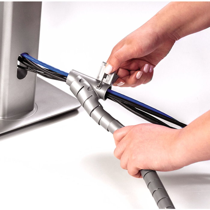 Fellowes CableZip Organizador de Cables Plateado