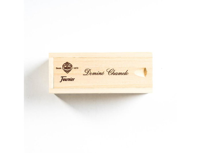 Fournier Dominó Chamelo Celuloide -Caja De Madera-
