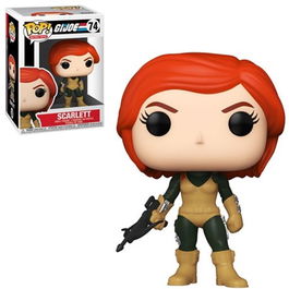 Funko Pop GI Joe Scarlett - Figura de Vinilo de 9cm - Película G.I. Joe - Figura de Colección
