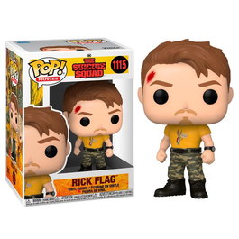 Funko Pop Rick Flag DC Comics El Escuadrón Suicida Figura de Vinilo 9 cm