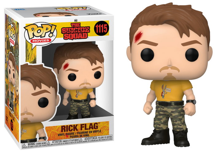 Funko Pop Rick Flag Nº 1115 de El Escuadrón Suicida Funko Pop Rick Flag Nº 1115 de El Escuadrón Suicida