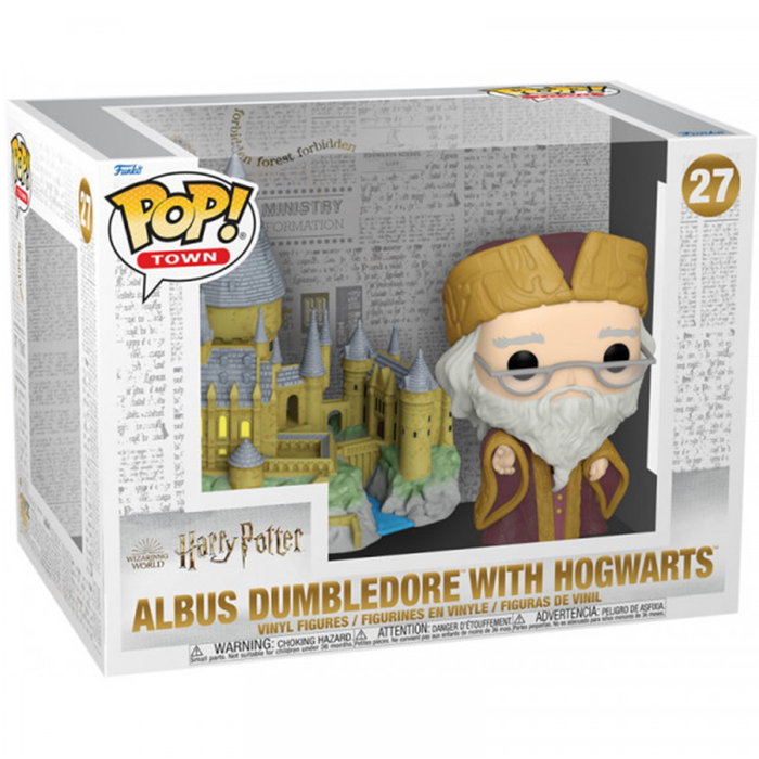 Funko Pop Dumbledore con Hogwarts Harry Potter Aniversario Vinilo Figura 12cm