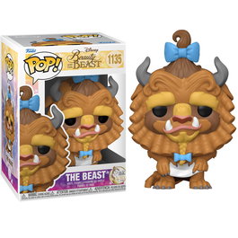 FUNKO Figura POP Disney La Bella y la Bestia Beast with Curls Figura Vinilo 9cm Caja Regalo