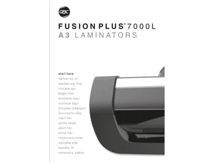 Plastificadora GBC Fusion Plus 7000L Negro Negro/Gris