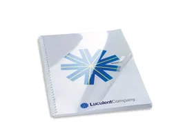 Gbc Tapa Encuadernacion Pvc Transparente Cristal 240 Micras Din A4 Pack 100 Unidades