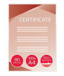 Gbc Fundas De Plastificar 2x80 Micras A4 Brillo - Pack 100U-