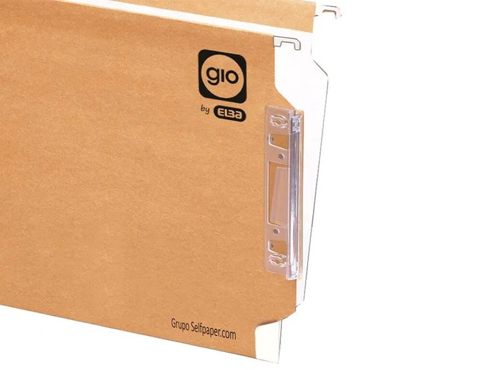 Gio Carpeta Colgante Visor Lateral Kraft DIN A4 Gio Carpeta Colgante Visor Lateral Kraft DIN A4