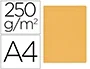 Gio Subcarpeta Simple Cartulina Amarillo Intenso A4 250 gr -50U-
