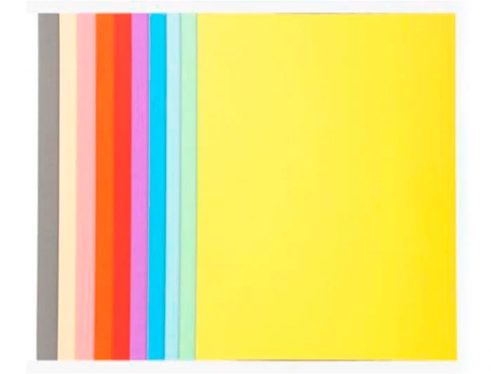 Gio Subcarpeta Simple Cartulina A4 Amarillo Pastel