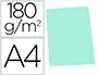 Gio Subcarpeta Simple Cartulina A4 180 gr Verde Pastel - Pack De 50 Unidades