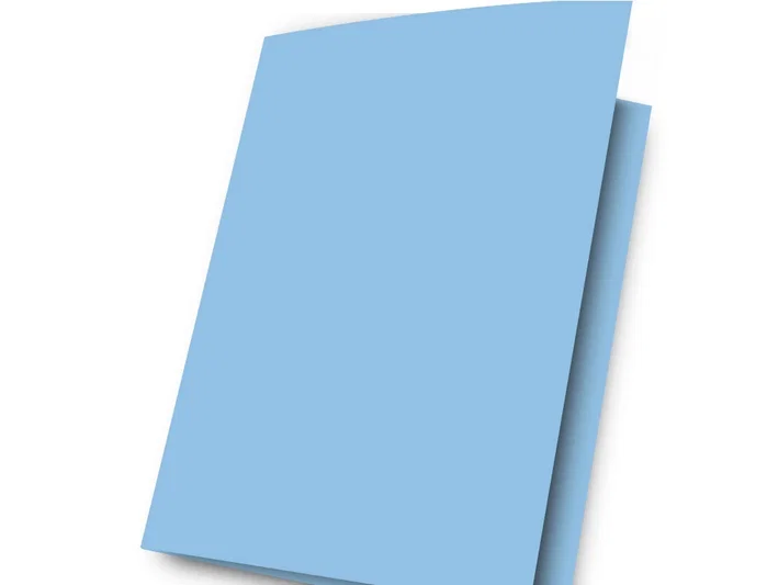 Gio Subcarpeta Simple de Cartulina Folio 180g Azul Pastel Gio Subcarpeta Simple de Cartulina Folio 180g Azul Pastel