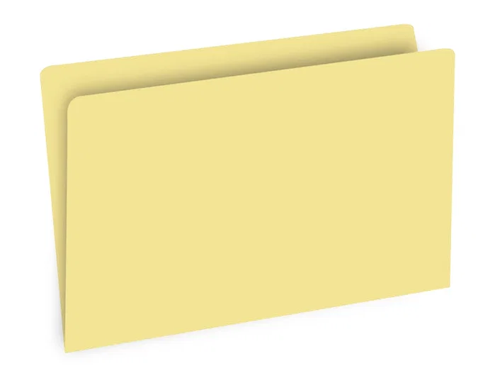 Gio Subcarpeta Simple Cartulina Folio 180g Amarillo Pastel