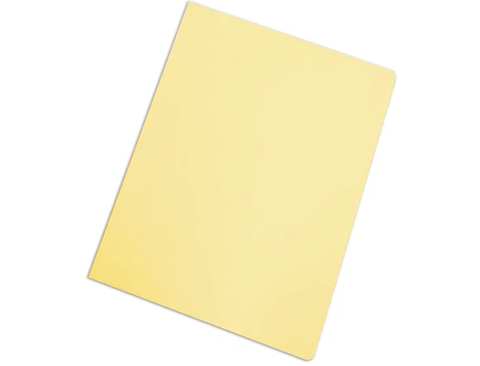Gio Subcarpeta Simple Cartulina Folio 180g Amarillo Pastel