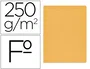 Gio Subcarpeta Simple de Cartulina Amarillo Intenso Folio