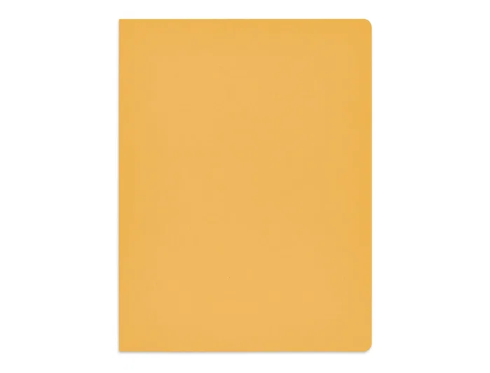 Gio Subcarpeta Simple de Cartulina Amarillo Intenso Folio