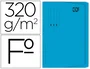 Gio Subcarpeta con Bolsa y Solapa Azul Intenso, Folio, 320g