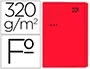 Gio Subcarpeta Con Bolsa Y Solapa Rojo Intenso Cartulina Folio 320 gr -25U-