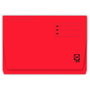 Gio Subcarpeta con Bolsa y Solapa Rojo Intenso Cartulina Folio 320gr (25 Unidades)